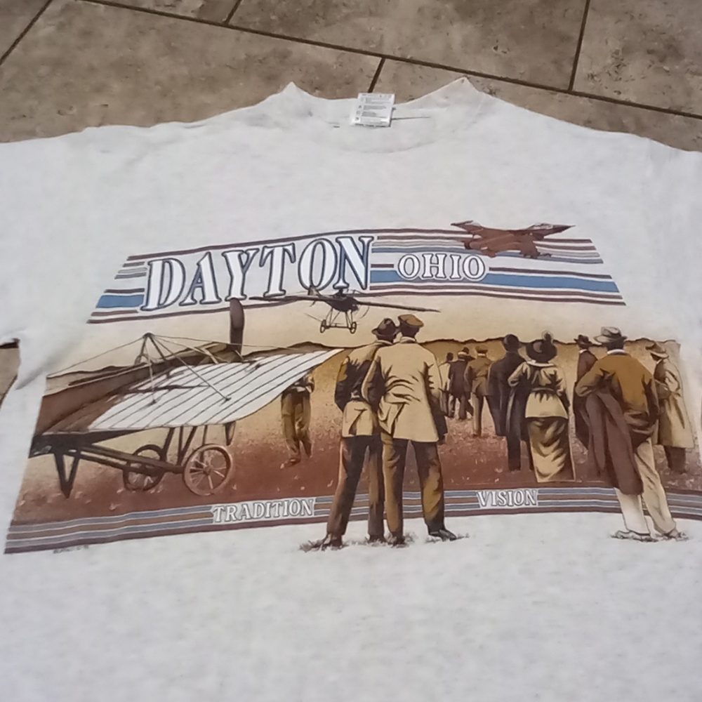 Dayton, Ohio Vintage Wright Bros Tee